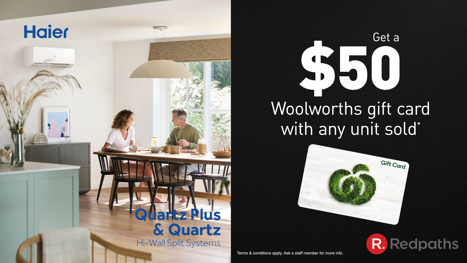 WW Haier voucher